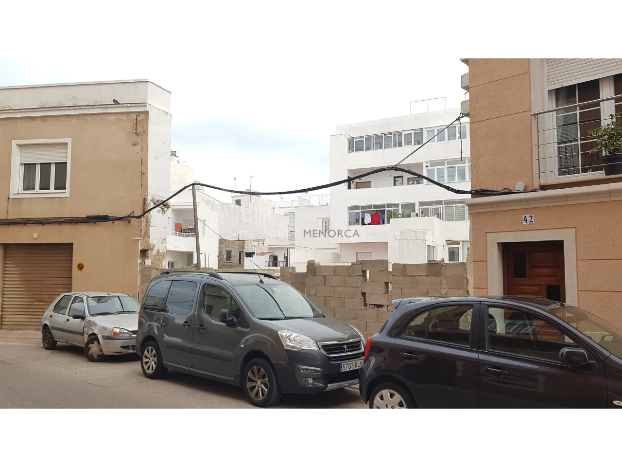 Parcela urbana en Mahón, proyecto de 658 m²