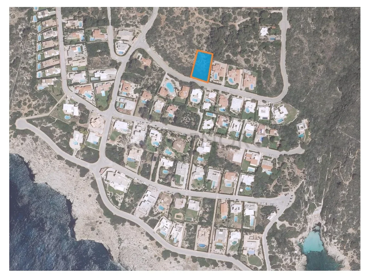Parcela urbana en Binidalí, 1.567 m²