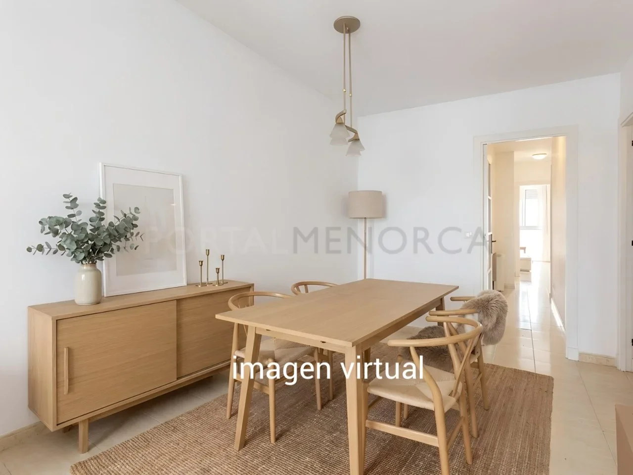 Three-bedroom flat in Mahon with parking