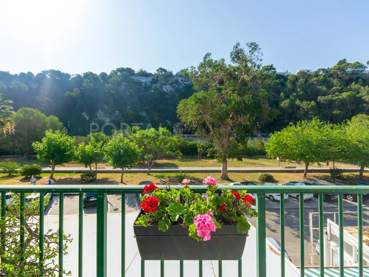 Cala Galdana apartment with terrace views