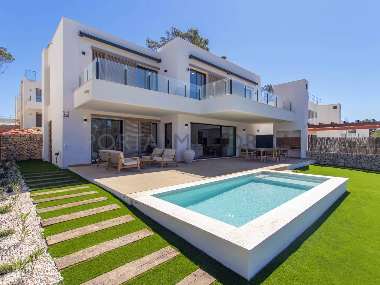Promoción de chalets nuevos en Son Parc