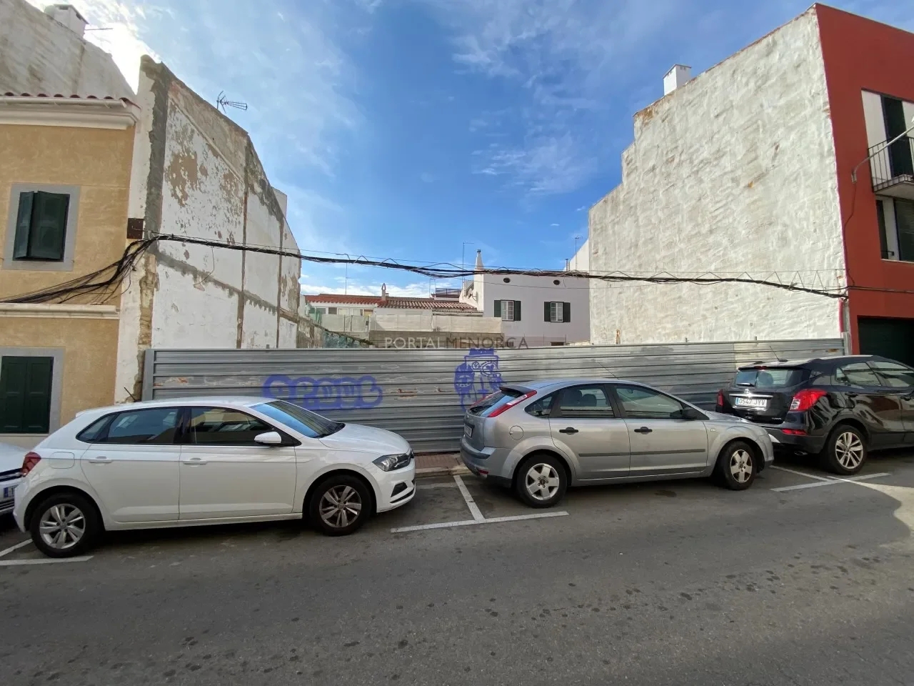 Solar edificable de 229 m² en Es Castell