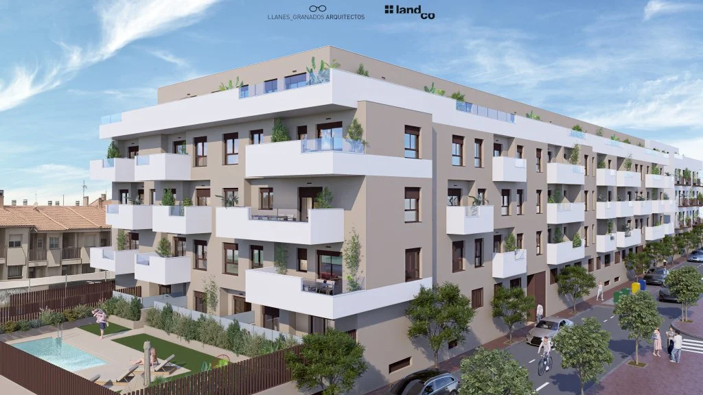 New-build Guadalupe development, varied layouts