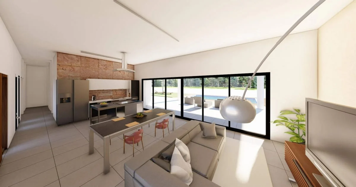 Villa nueva con piscina privada en Pinoso