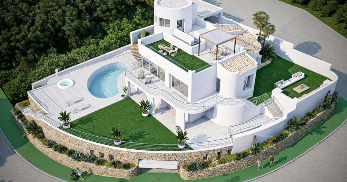 New villa in Altea Hills, 4 bedrooms