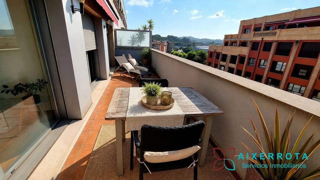 Ático en Leioa con terraza y garaje