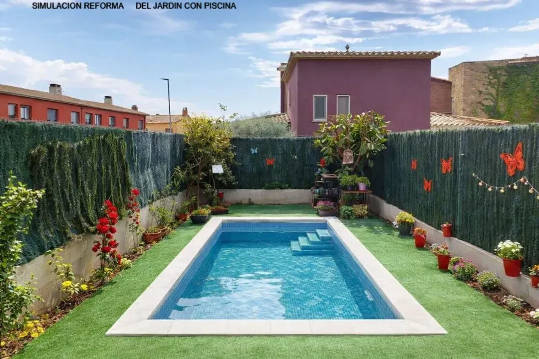 Casa adosada céntrica en Vall-llobrega, 5 dormitorios