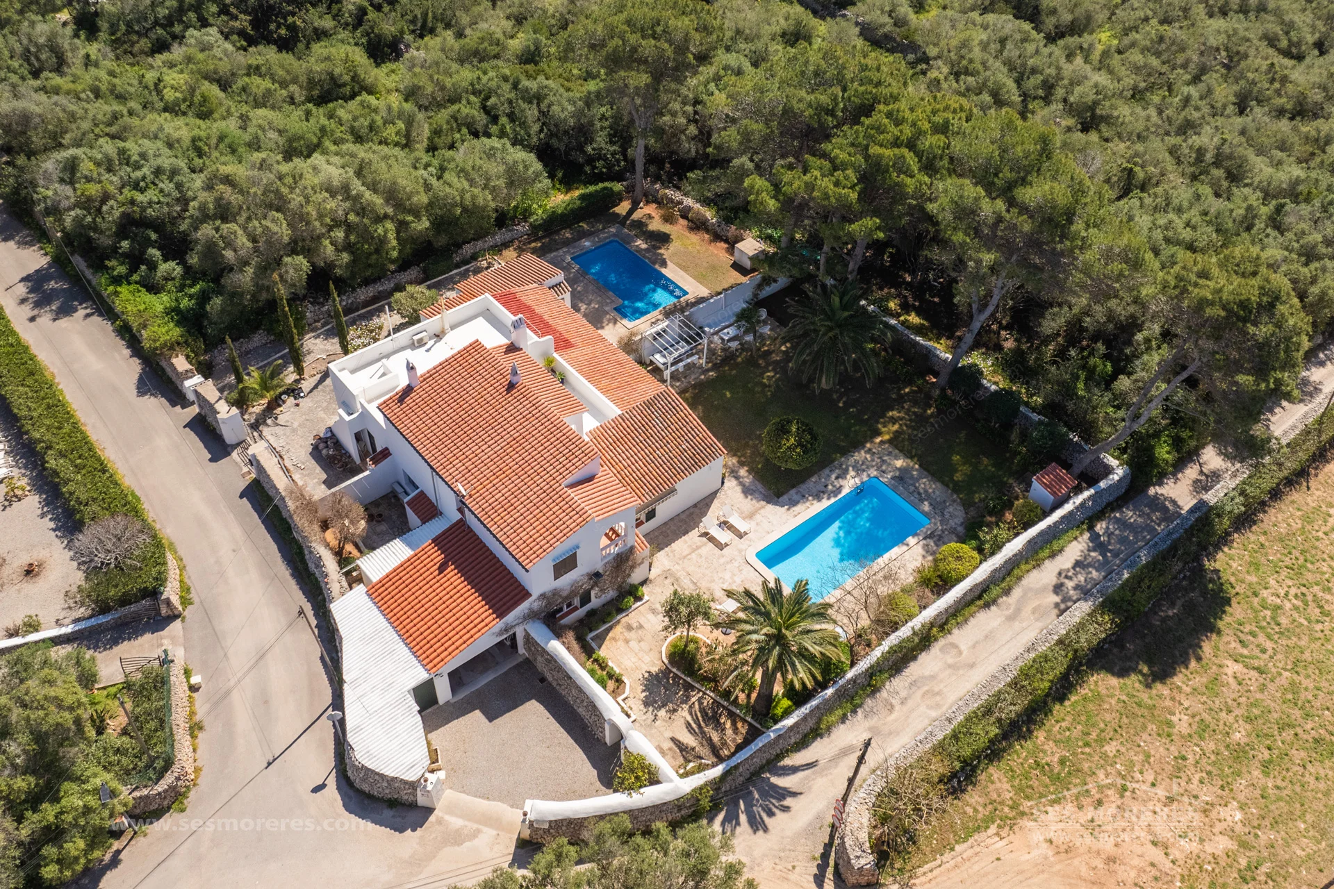 Private Menorcan estate with two homes