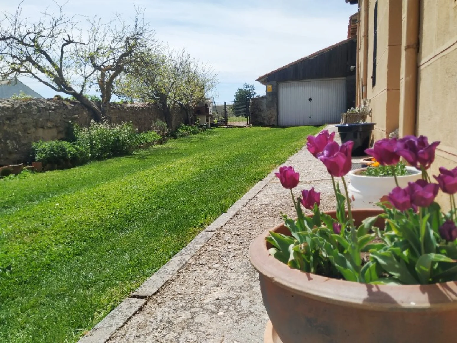 Casa en nuda propiedad con gran terreno