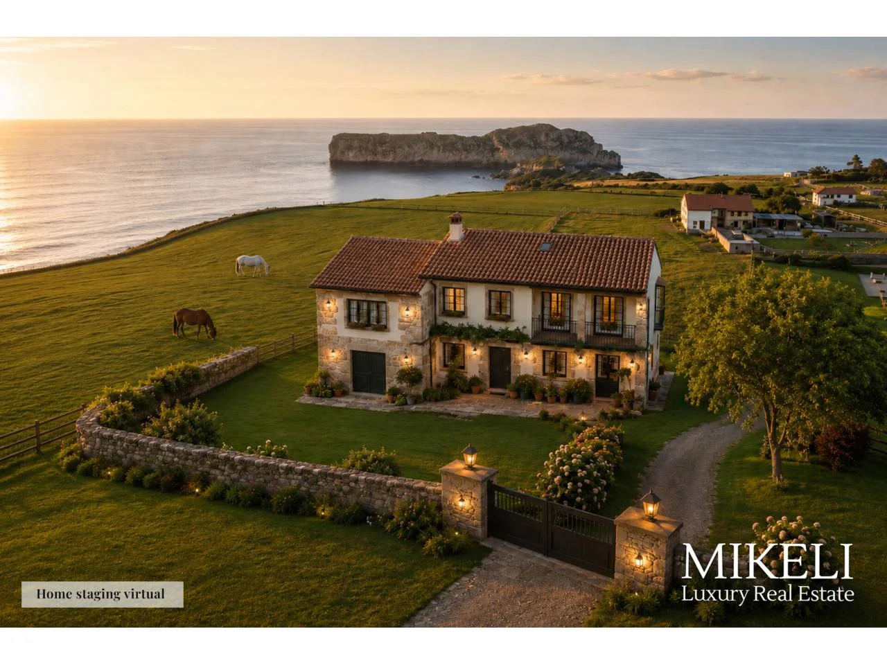Coastal estate with seven bedrooms