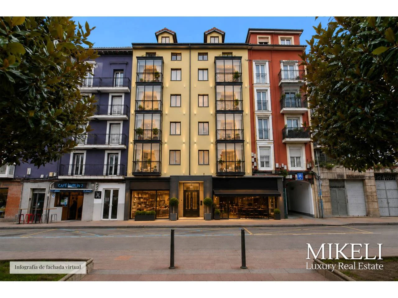Tenanted six-storey building in Santander