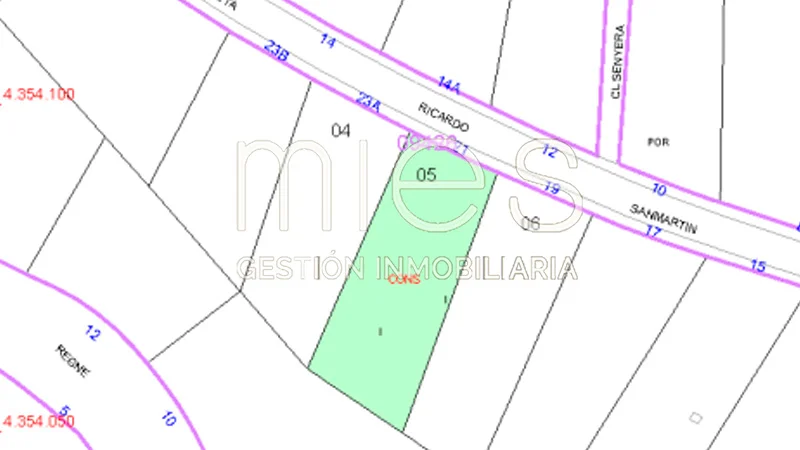 Urban plot in Montroy, 651 m²