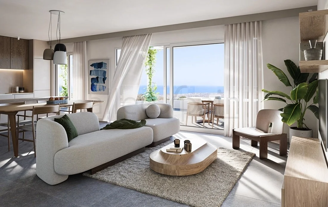 Off-plan Mijas apartment, 3 bedrooms