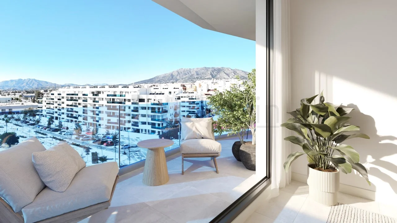 Apartamento de un dormitorio en proyecto en Mijas