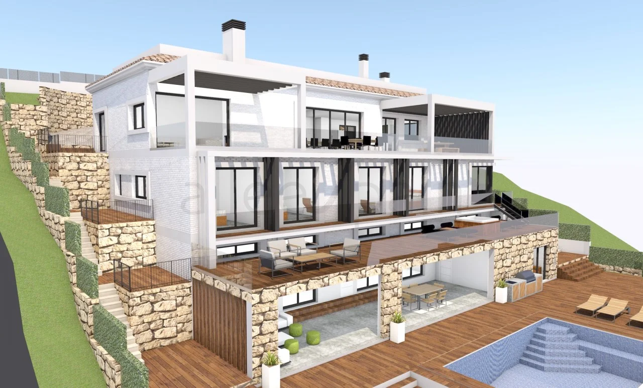 Large residential plot in Benalmádena