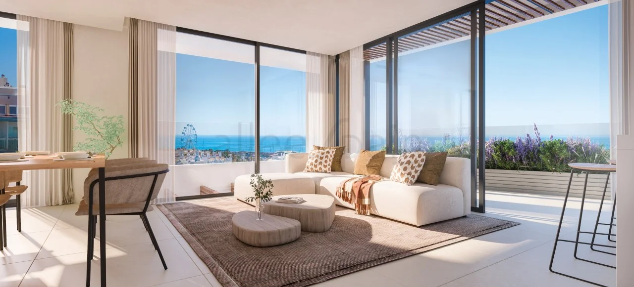 Under-construction duplex in Puerto Marina