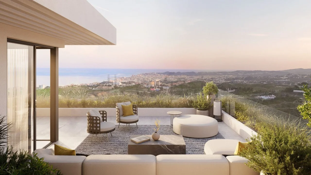 Off-plan Mijas penthouse, 3 bedrooms