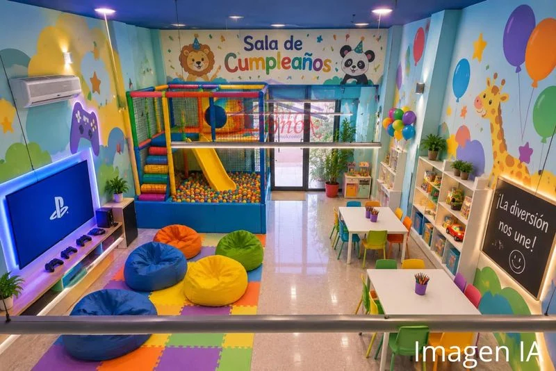 Local comercial de dos plantas en Vallecas