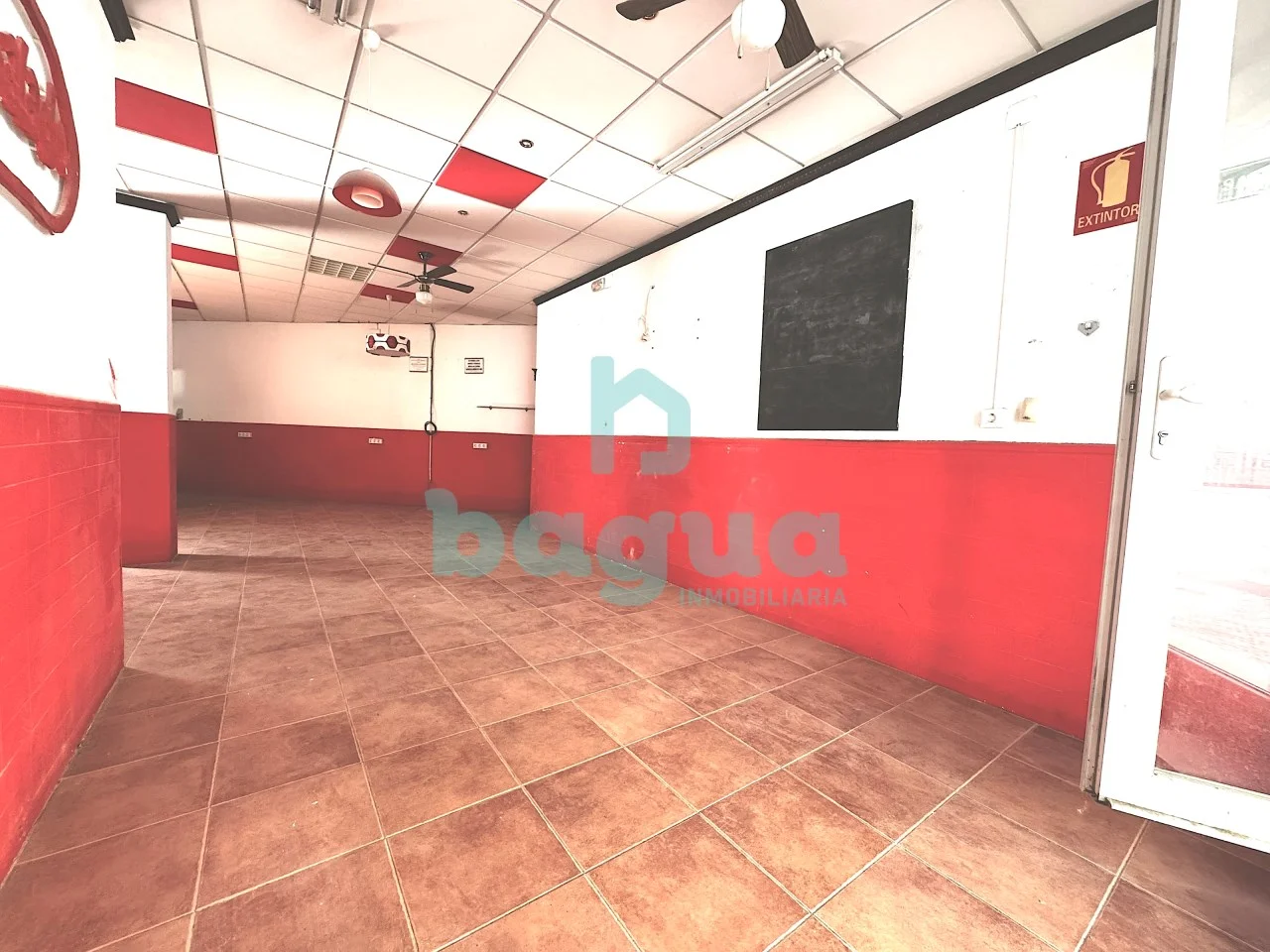 Commercial premises with cold room