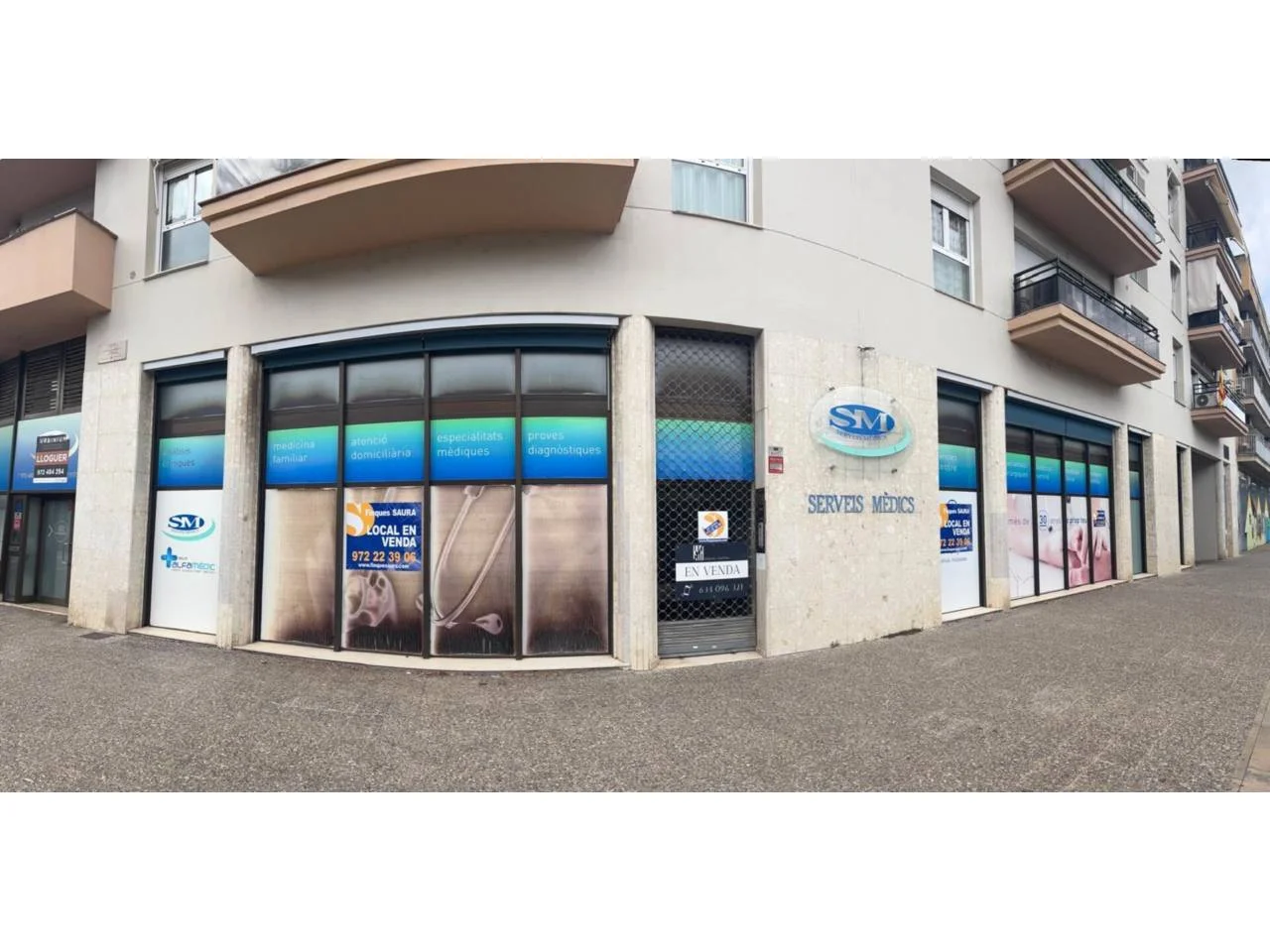 Large Girona commercial premises, 497 m²