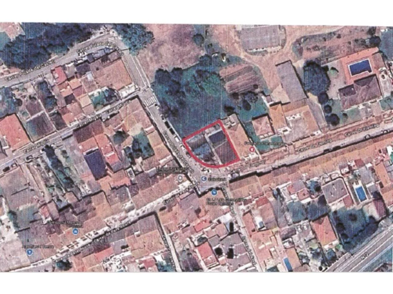 Terreno urbano en Medinyà, 470 m²