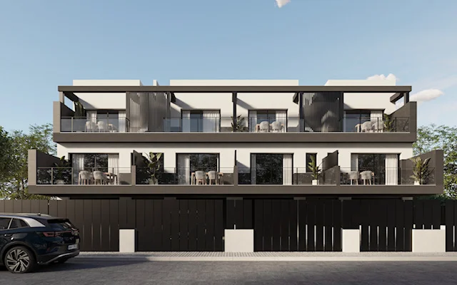 New two-bedroom apartment near beach