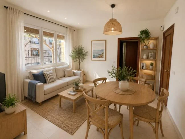 Piso renovado en Sabadell, tres habitaciones