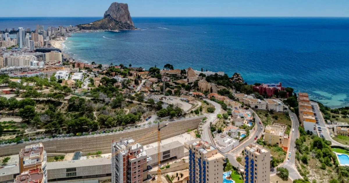 Four-bedroom duplex penthouse in Calpe