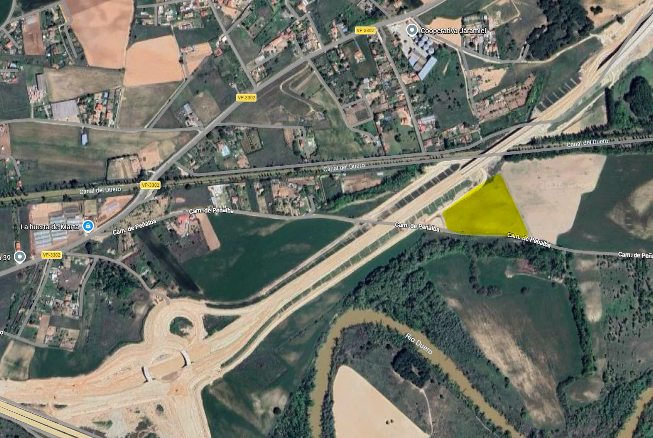 19,315 m² rural plot near Tudela
