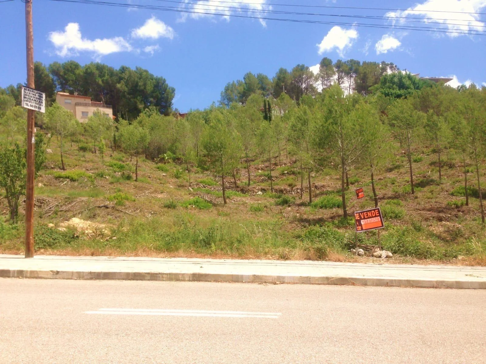 Parcela urbana en Olivella, 926 m²