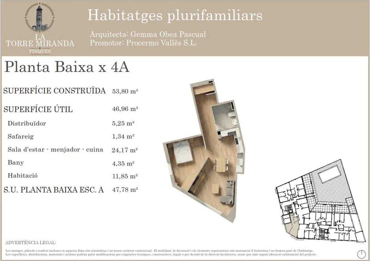 New-build ground-floor flat, one bedroom