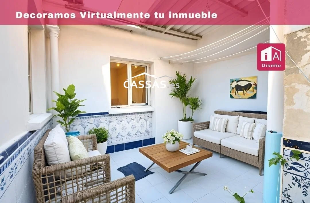 Casa céntrica en Torrejón con patio
