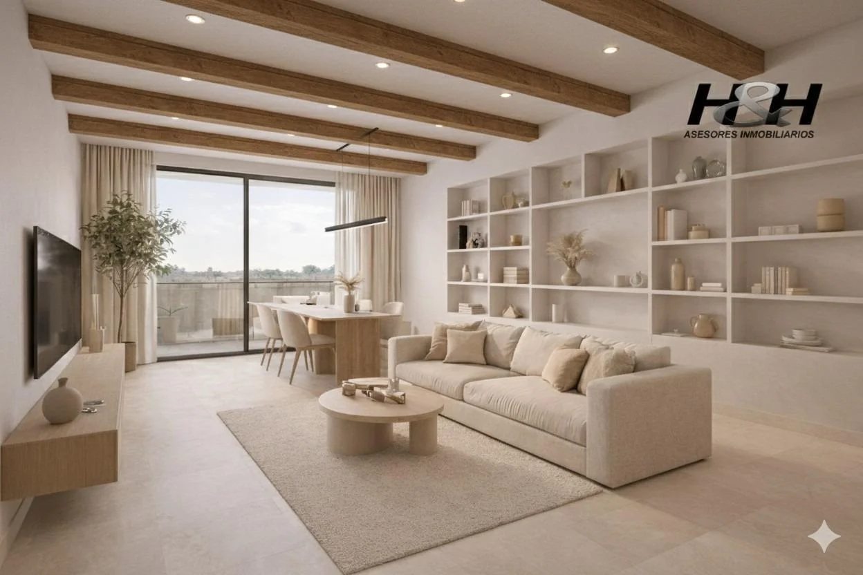 Under-construction penthouse in El Castell