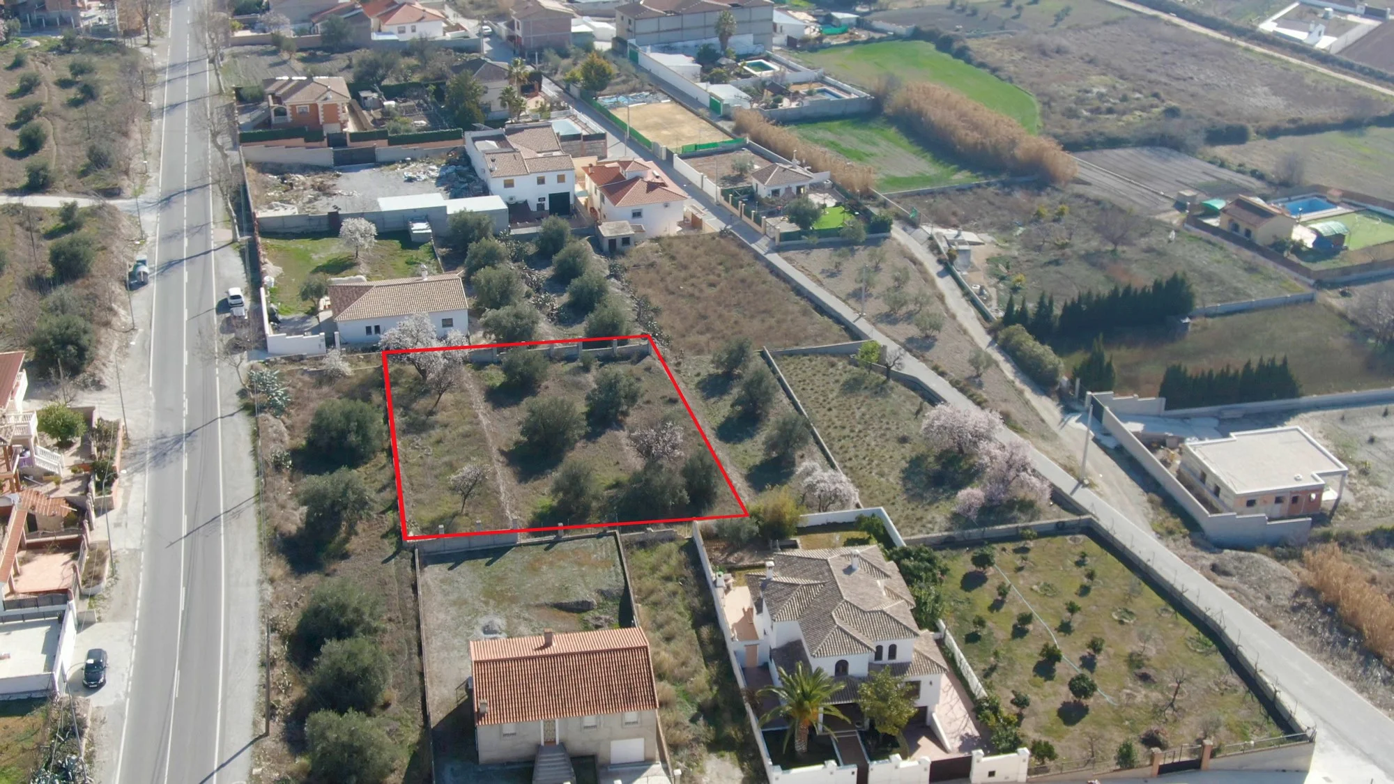 Developable Padul land with views