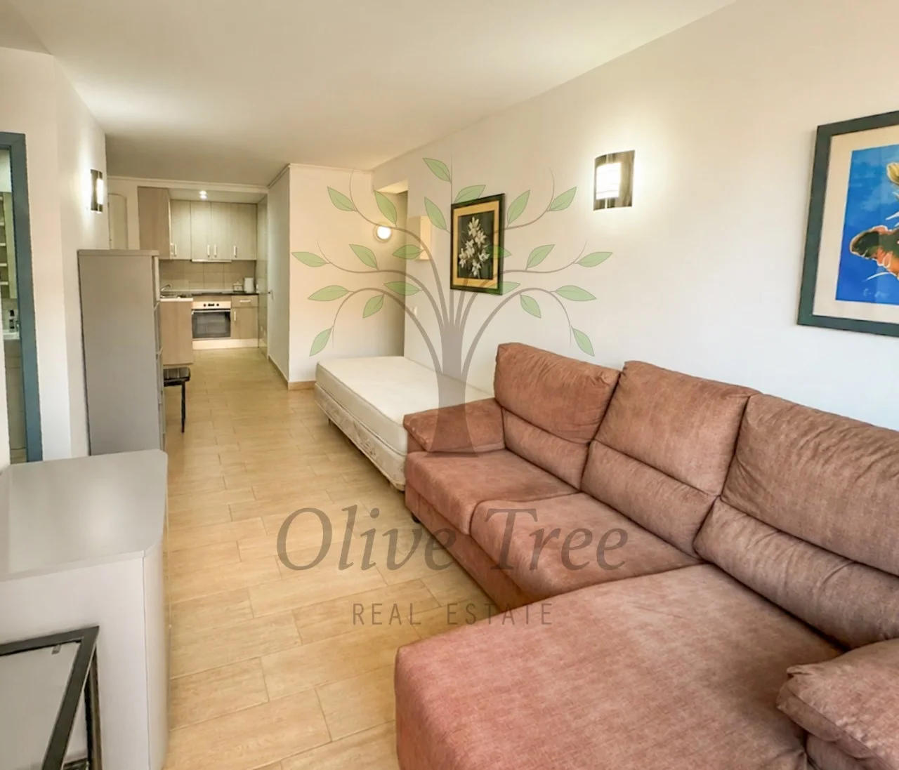 Apartamento de un dormitorio con terraza en San Antonio