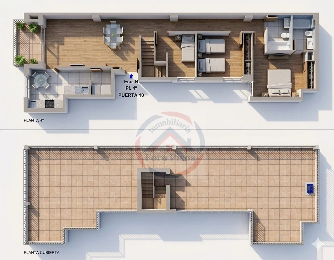New-build Sueca penthouse, 3 bedrooms