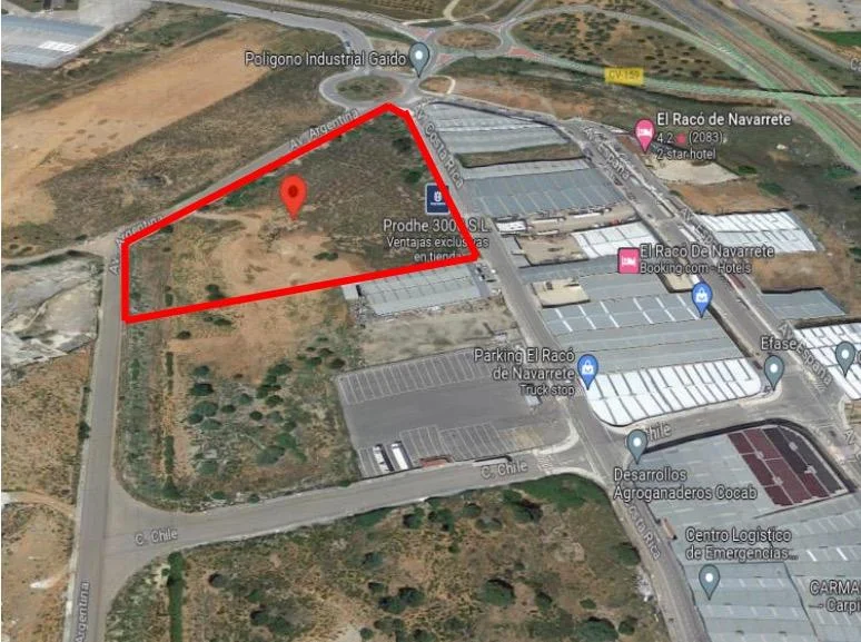 Industrial land near Cabanes, 20,000 m²