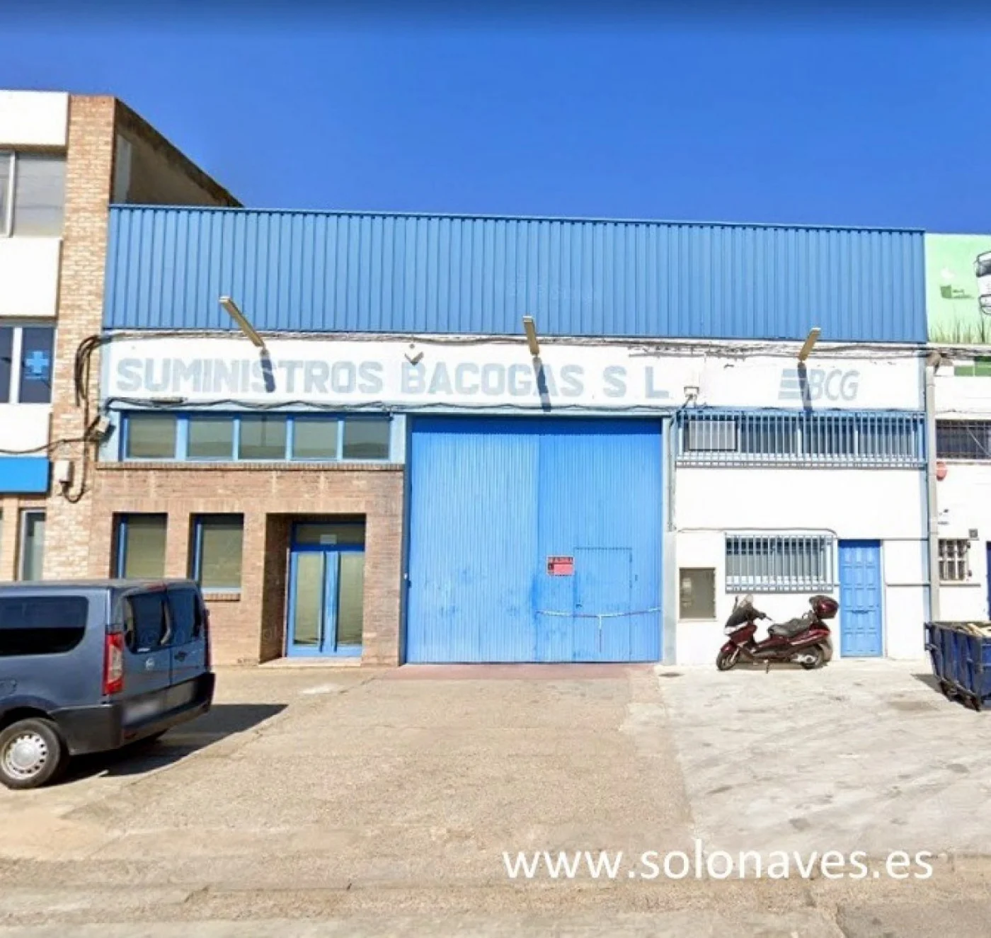 Industrial warehouse in Utebo, 1,400 m²