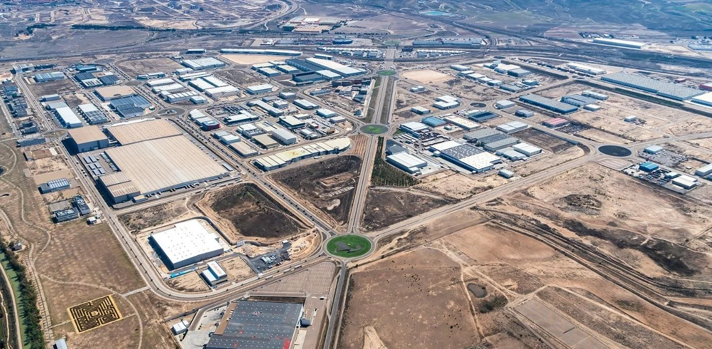 Industrial logistics plot in Zaragoza