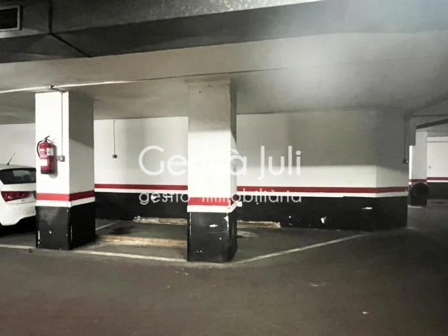 Central compact parking space near metro