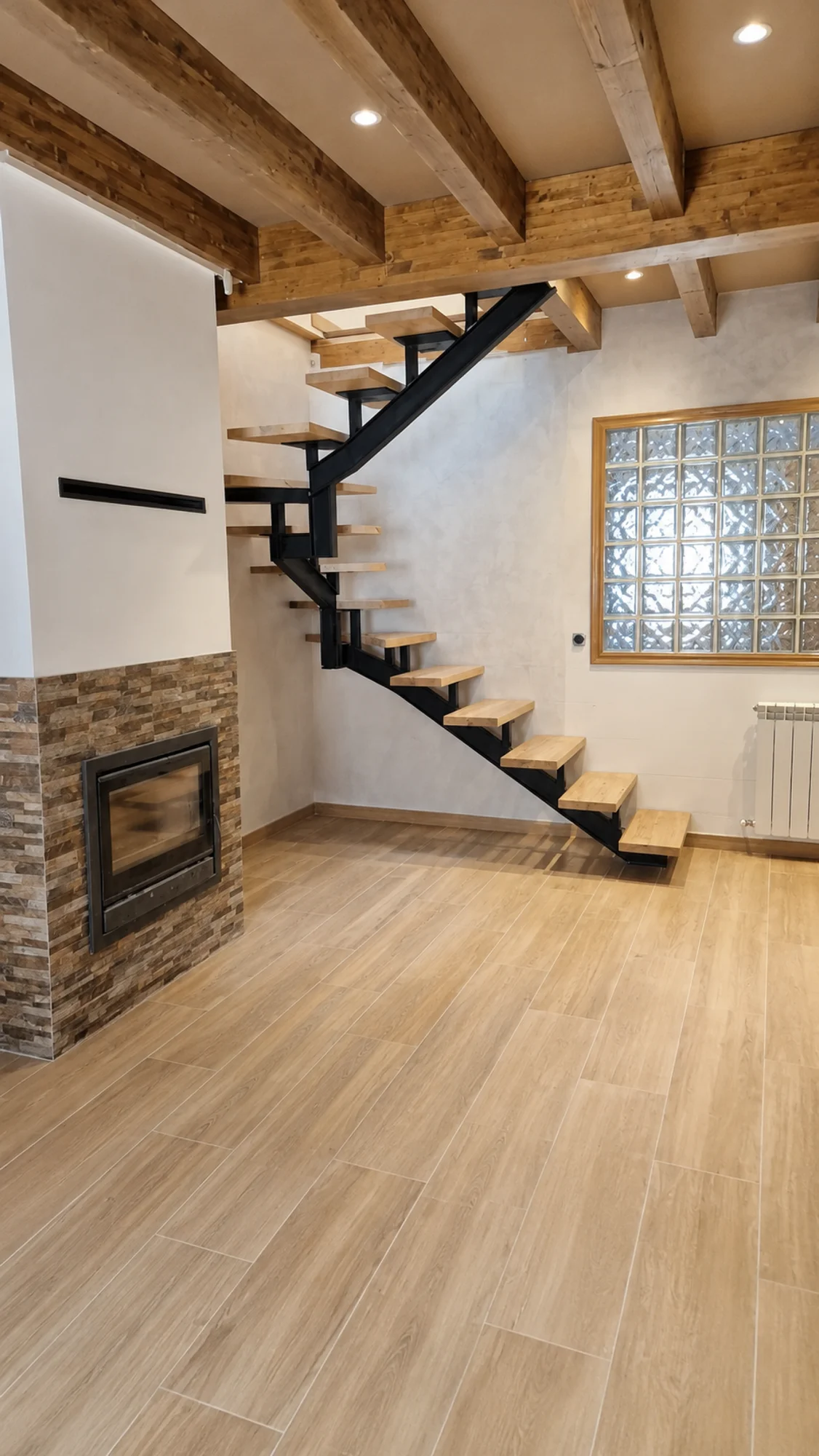 Casa reformada en Valladolid con ático