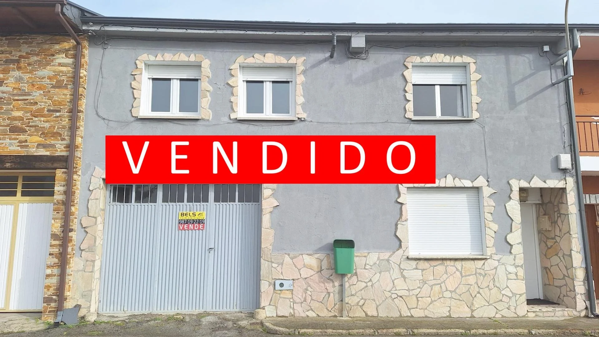 Two-bedroom? no, three-bedroom house with patio