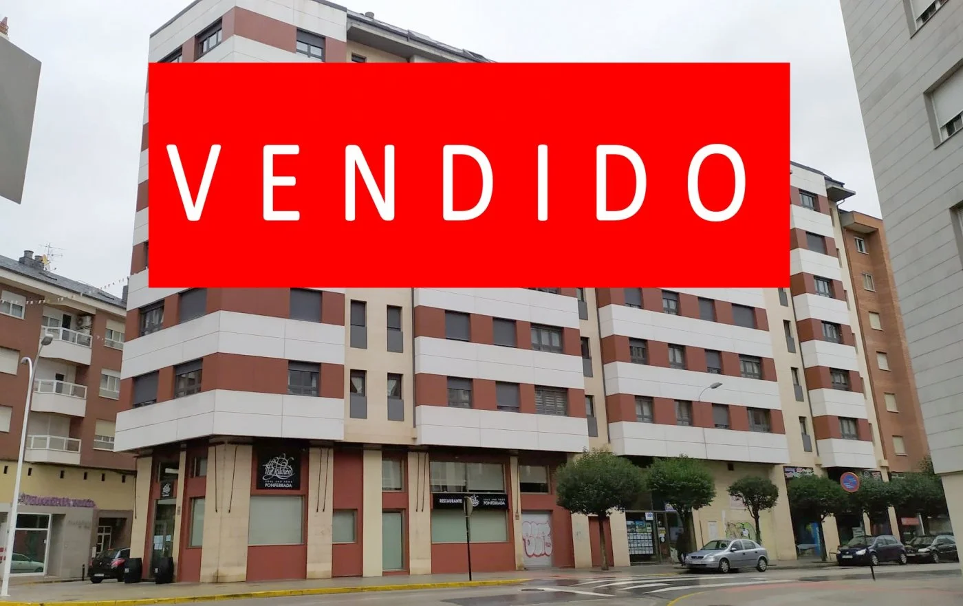 Central Ponferrada flat, 95m² built