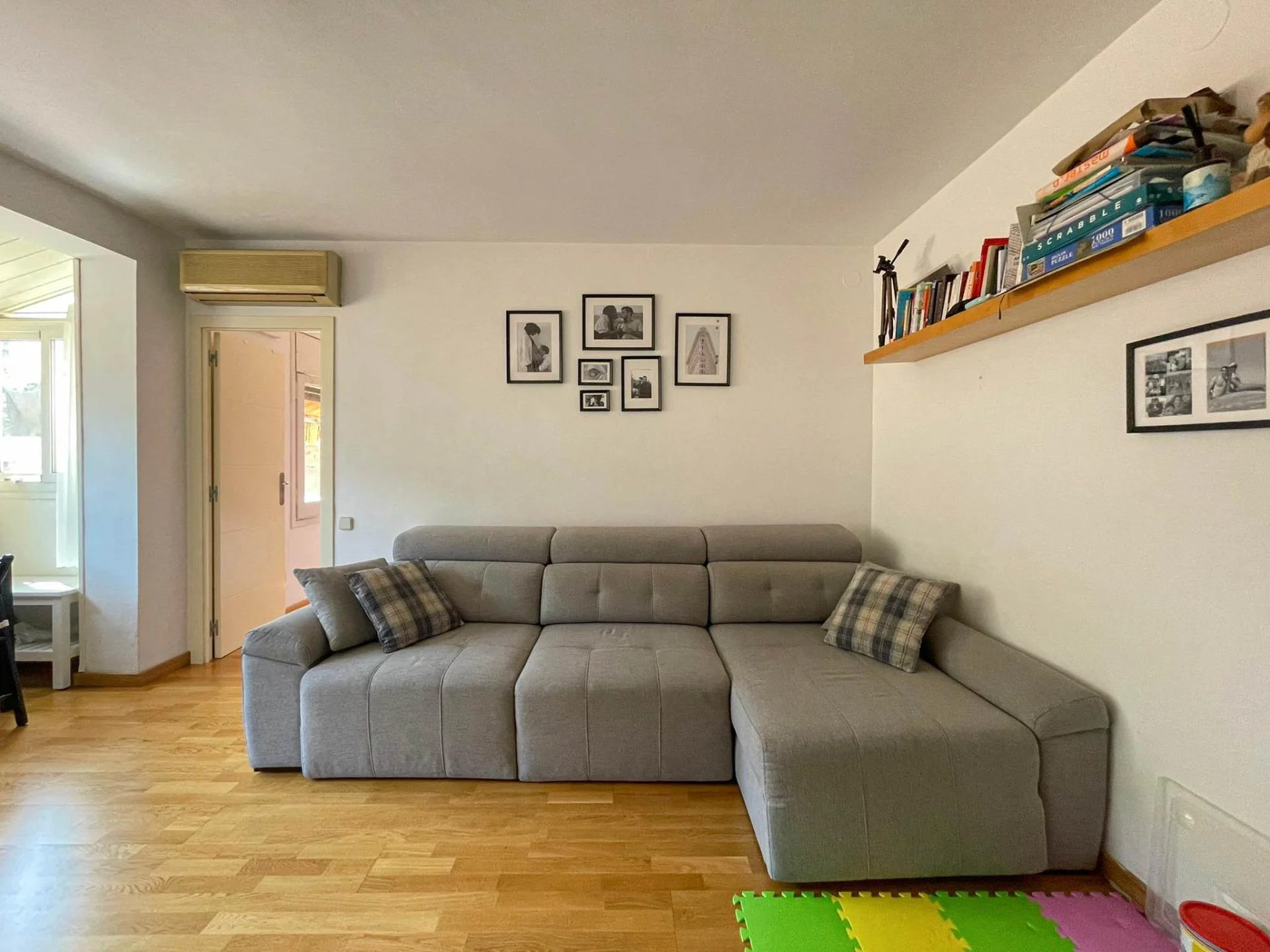 Piso luminoso en La Teixonera, dos habitaciones