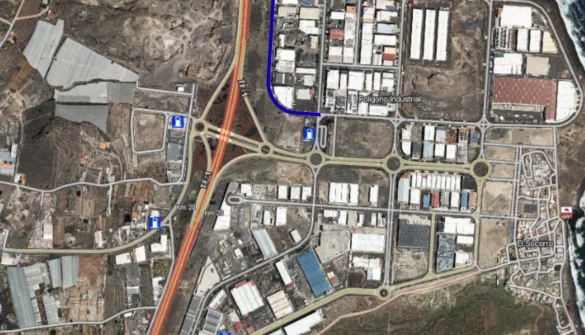 Industrial plot in Güímar, 2,400 m²