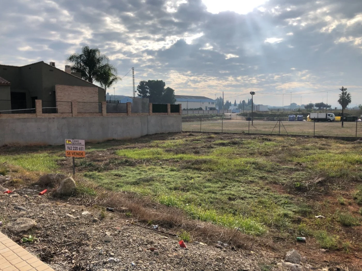 Chella plot with 340 m² parcel
