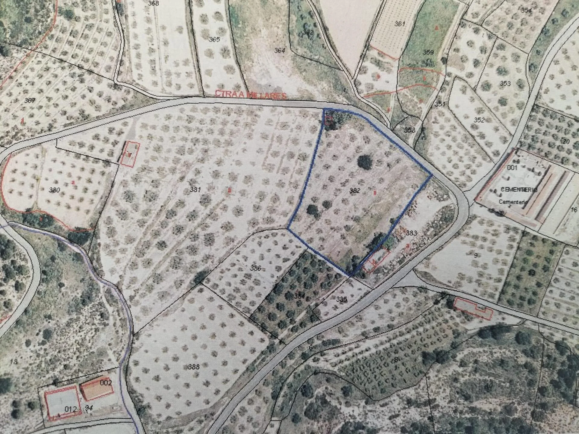 Rural agricultural plot near Bicorp
