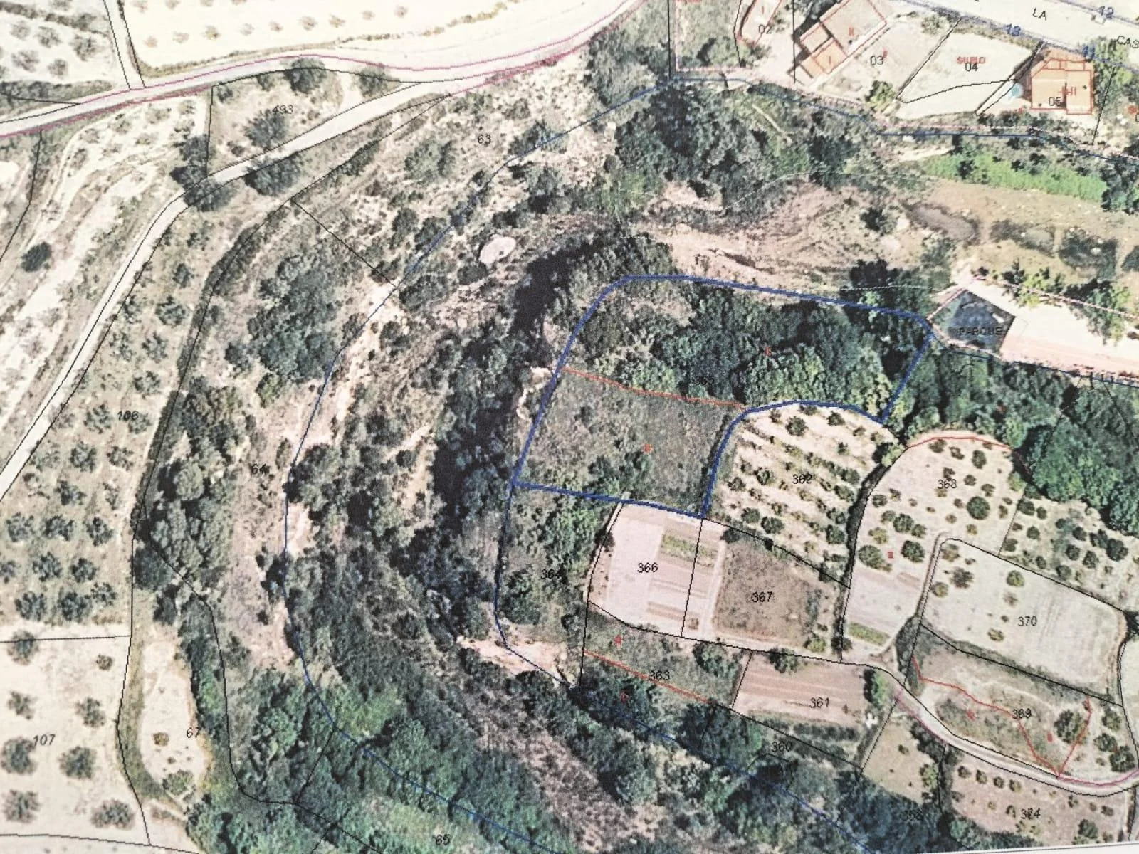 Rural plot in Bicorp, 2,813 m²