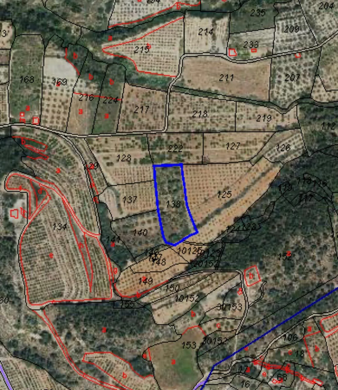 Rustic land near Sellent, 6,222 m²