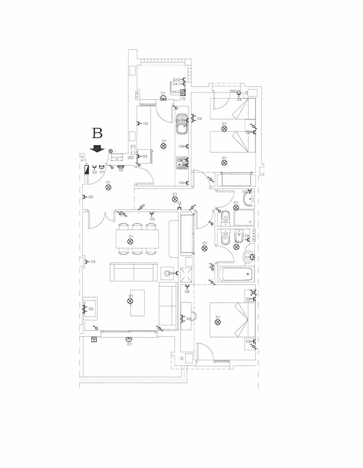 Costa Ballena flat with terrace